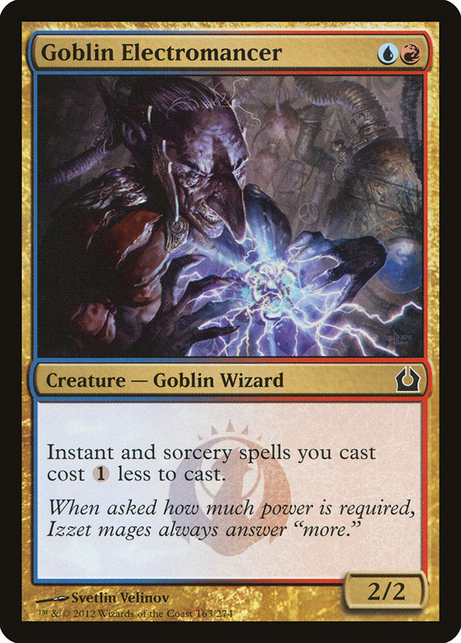 Goblin Electromancer [Return to Ravnica] | Golgari Games