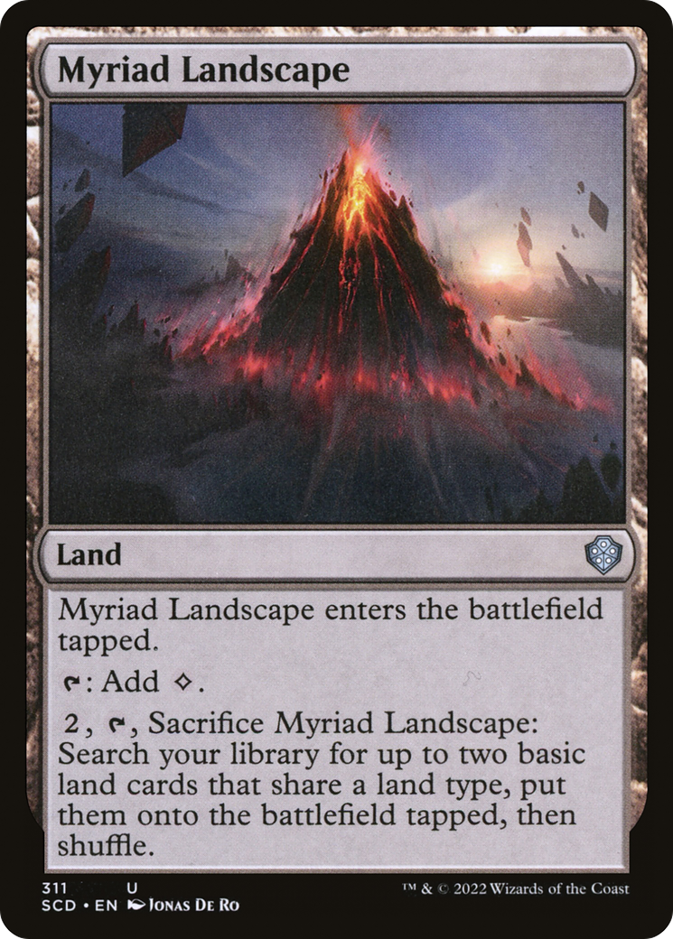Myriad Landscape [Starter Commander Decks] | Local Legends