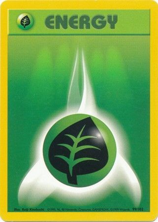 Grass Energy (99/102) [Base Set Unlimited] | Golgari Games