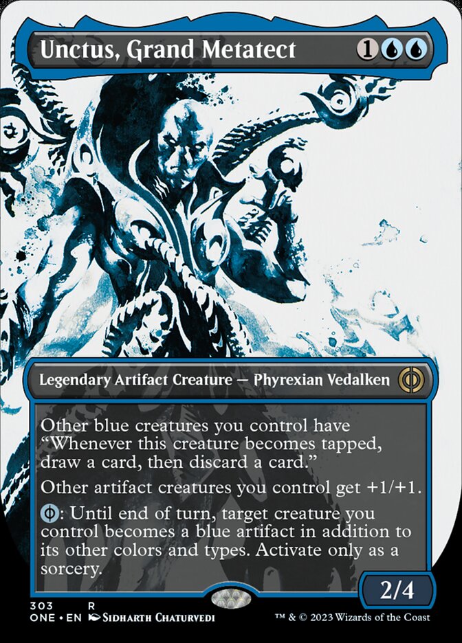 Unctus, Grand Metatect (Borderless Ichor) [Phyrexia: All Will Be One] | Golgari Games