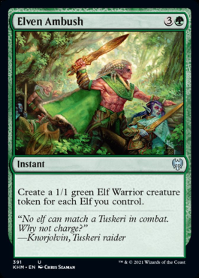 Elven Ambush [Kaldheim] | Local Legends