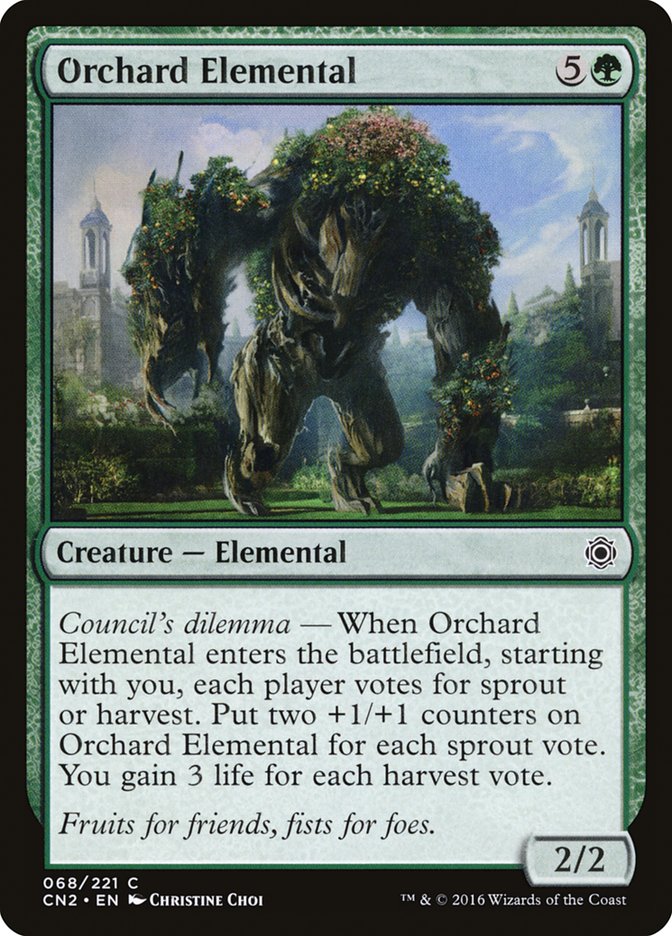 Orchard Elemental [Conspiracy: Take the Crown] | Local Legends