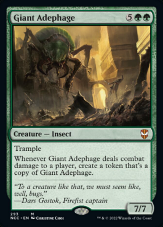 Giant Adephage [Streets of New Capenna Commander] | Local Legends