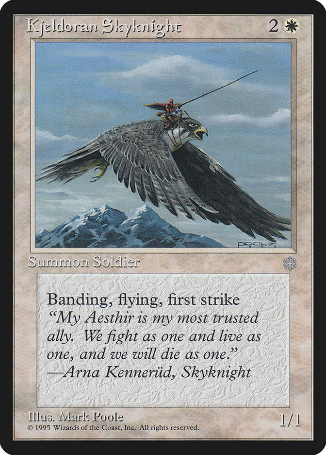 Kjeldoran Skyknight [Ice Age] | Local Legends