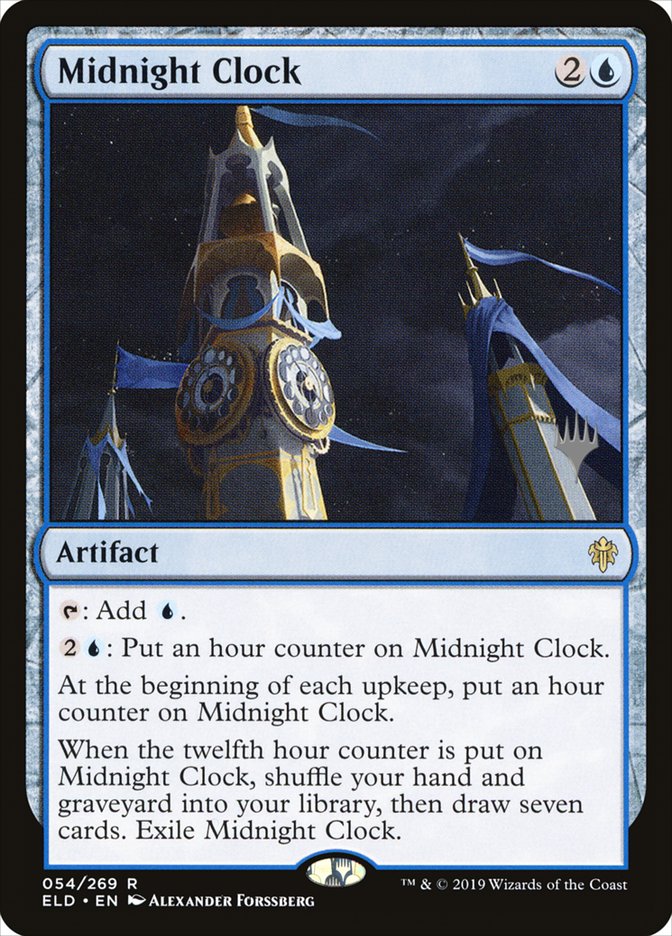 Midnight Clock (Promo Pack) [Throne of Eldraine Promos] | Local Legends