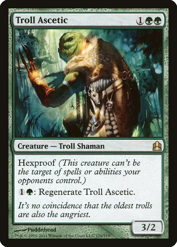 Troll Ascetic [Commander 2011] | Local Legends