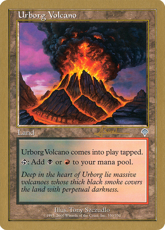 Urborg Volcano (Antoine Ruel) [World Championship Decks 2001] | Golgari Games