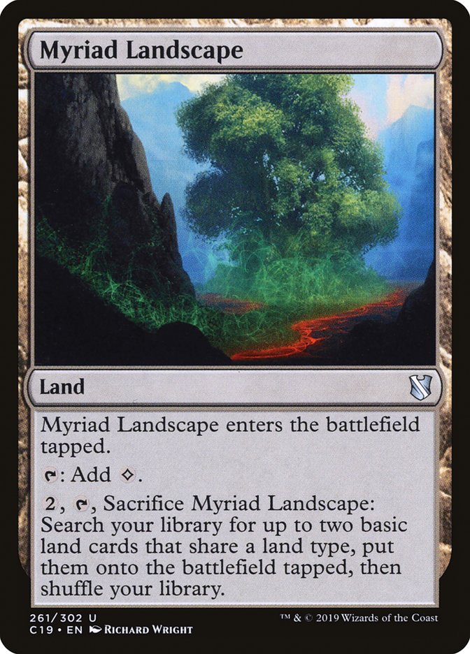 Myriad Landscape [Commander 2019] | Golgari Games