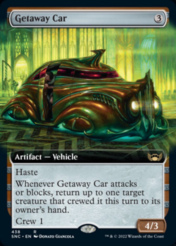 Getaway Car (Extended Art) [Streets of New Capenna] | Golgari Games