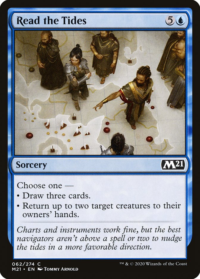 Read the Tides [Core Set 2021] | Local Legends