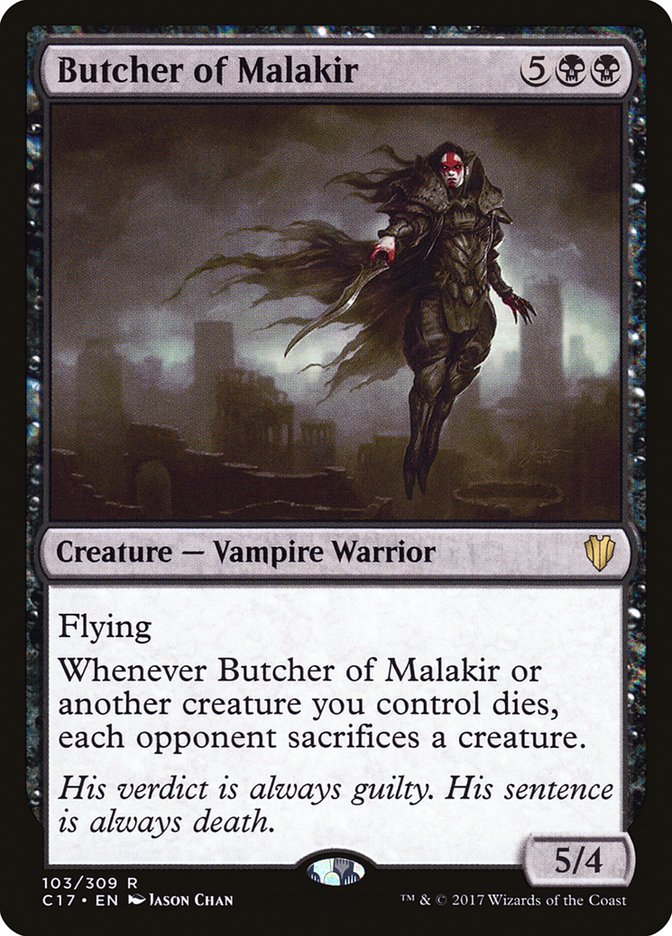 Butcher of Malakir [Commander 2017] | Local Legends