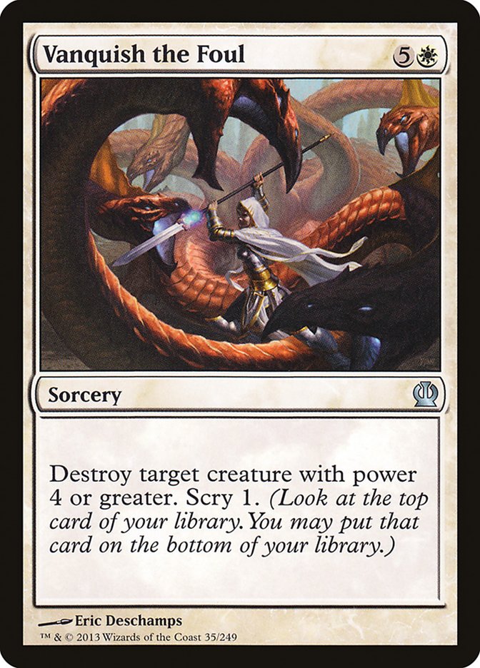 Vanquish the Foul [Theros] | Local Legends