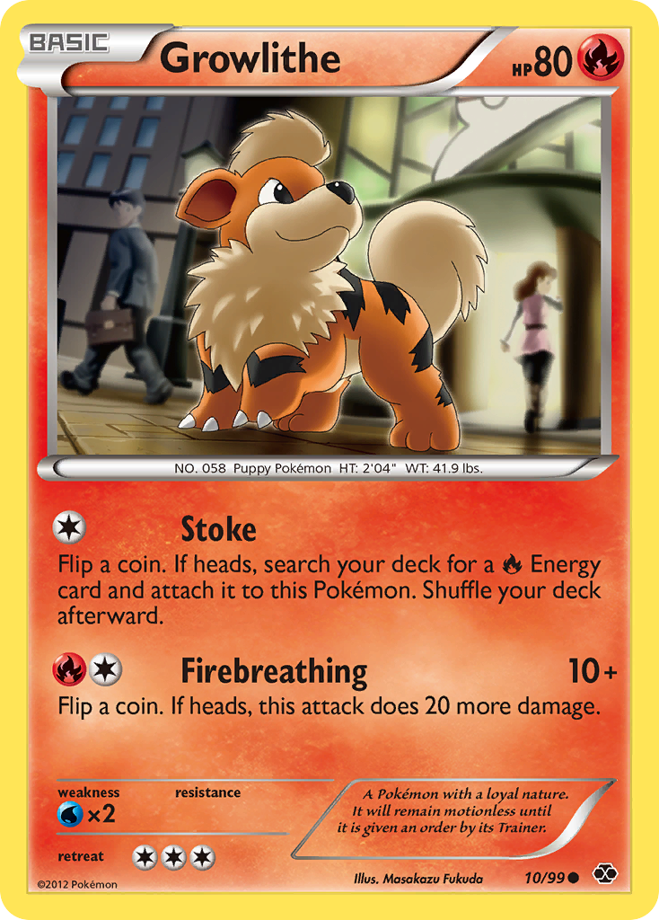 Growlithe (10/99) [Black & White: Next Destinies] | Golgari Games