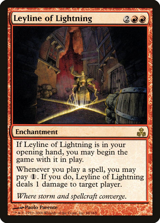 Leyline of Lightning [Guildpact] | Golgari Games