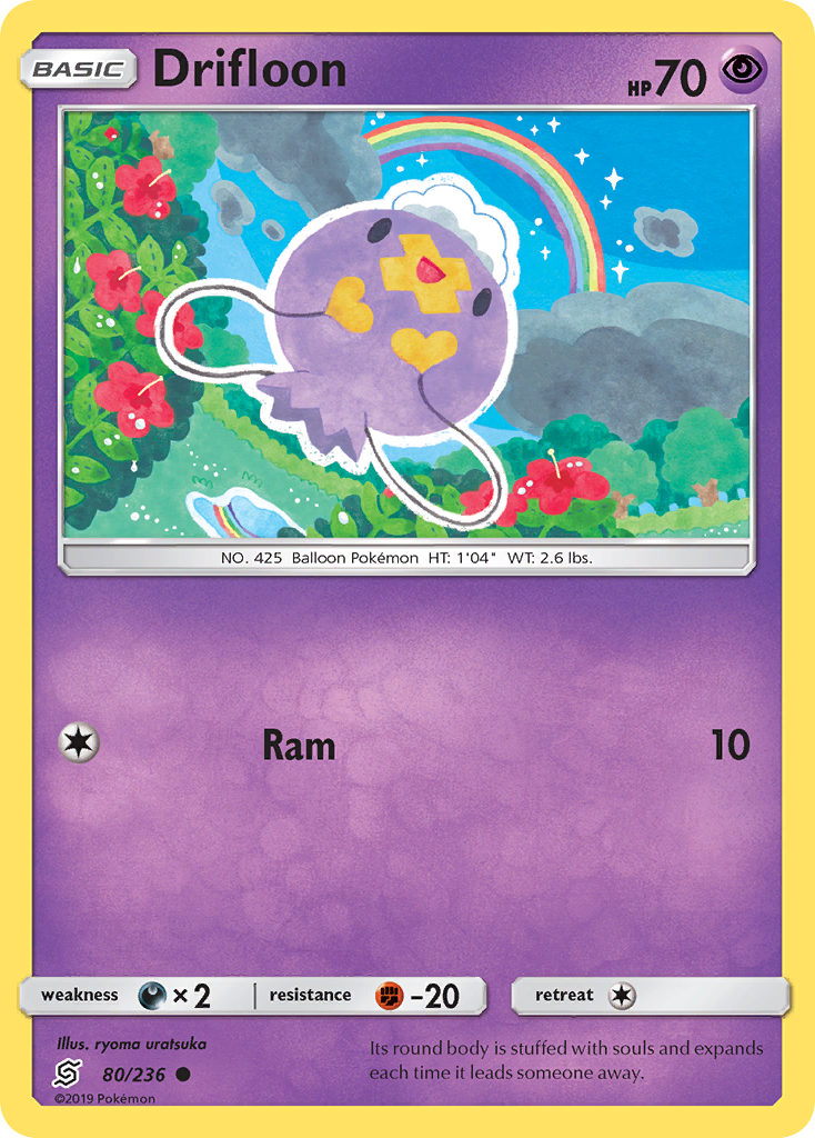 Drifloon (80/236) [Sun & Moon: Unified Minds] | Golgari Games