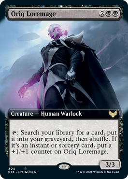 Oriq Loremage (Extended Art) [Strixhaven: School of Mages] | Local Legends