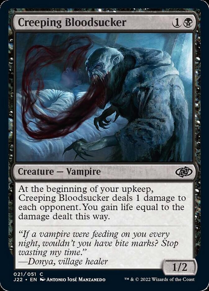 Creeping Bloodsucker [Jumpstart 2022] | Golgari Games