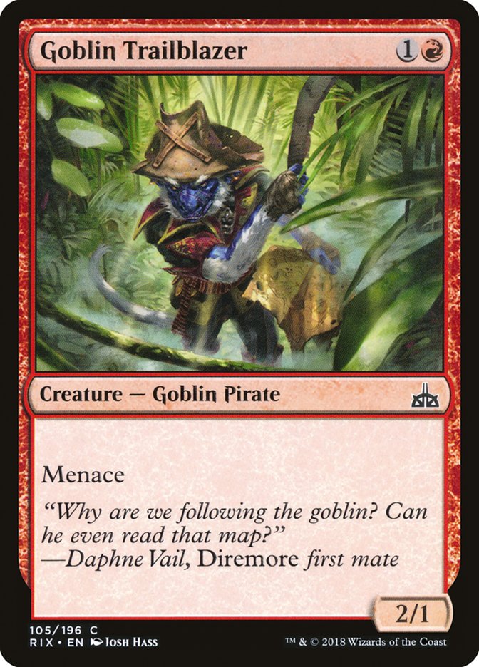 Goblin Trailblazer [Rivals of Ixalan] | Golgari Games