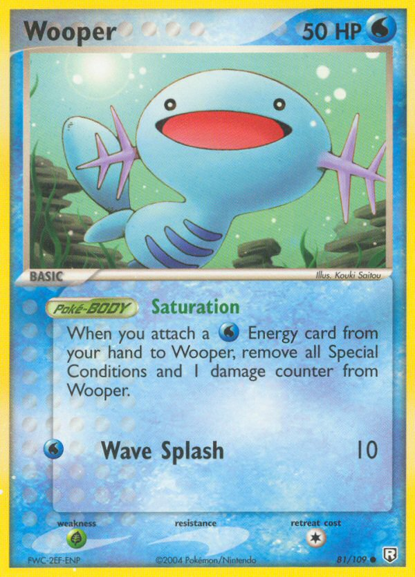 Wooper (81/109) [EX: Team Rocket Returns] | Golgari Games