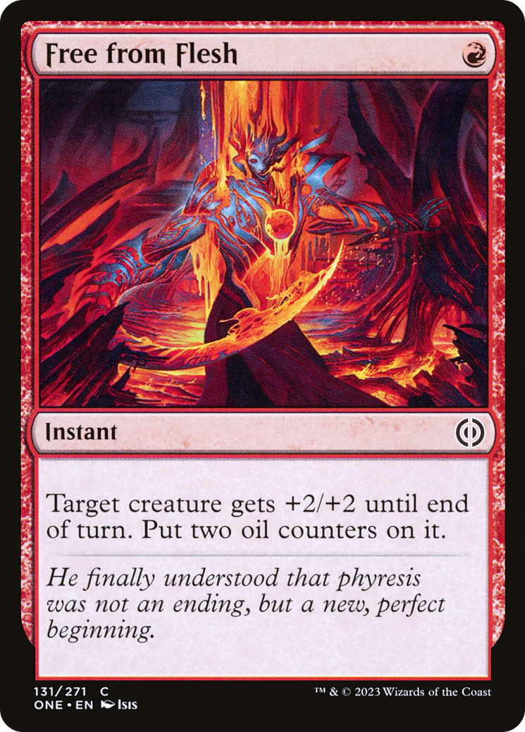 Free from Flesh [Phyrexia: All Will Be One] | Local Legends
