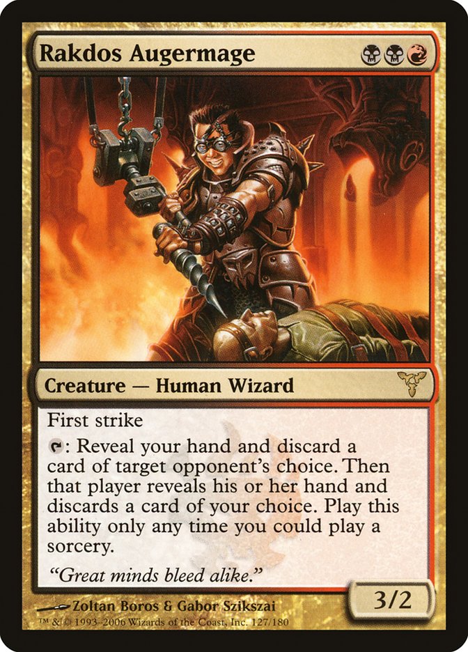 Rakdos Augermage [Dissension] | Local Legends