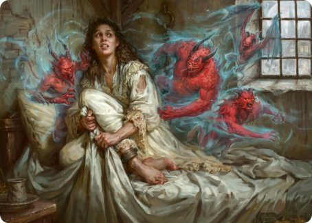 Eruth, Tormented Prophet Art Card [Innistrad: Crimson Vow Art Series] | Local Legends