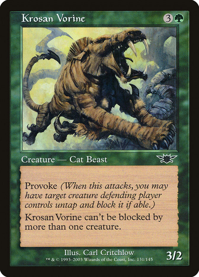 Krosan Vorine [Legions] | Local Legends