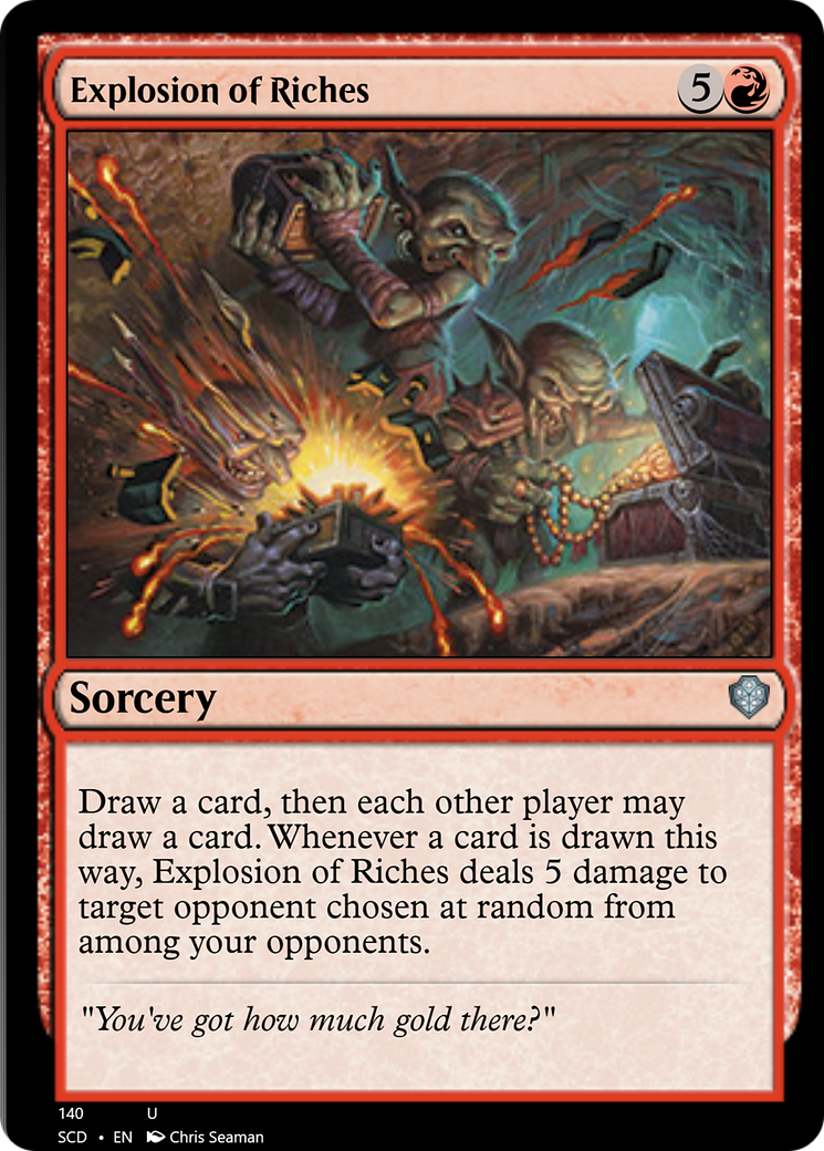 Explosion of Riches [Starter Commander Decks] | Local Legends