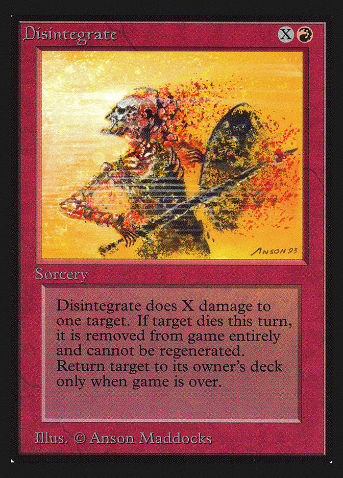 Disintegrate [International Collectors' Edition] | Local Legends