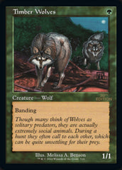 Timber Wolves (Retro) [30th Anniversary Edition] | Local Legends