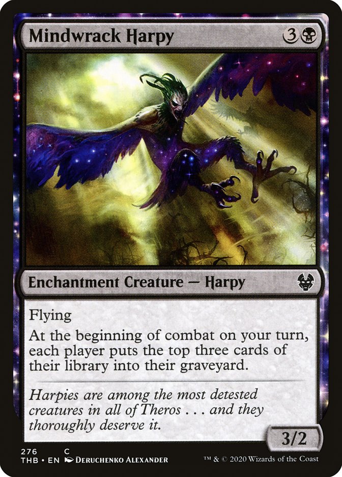 Mindwrack Harpy [Theros Beyond Death] | Golgari Games