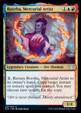 Rootha, Mercurial Artist [Strixhaven: School of Mages] | Golgari Games