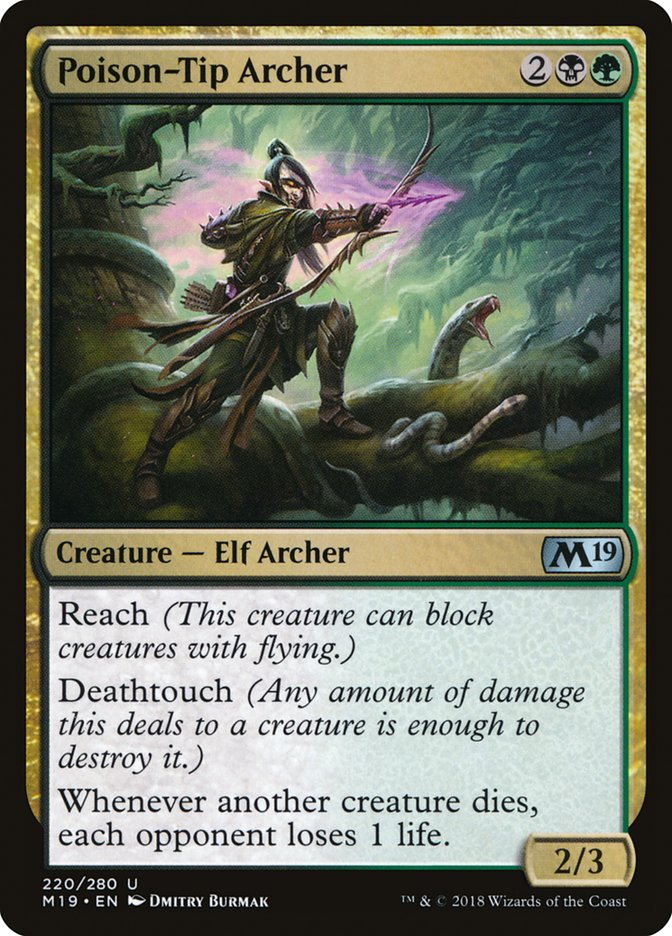 Poison-Tip Archer [Core Set 2019] | Local Legends