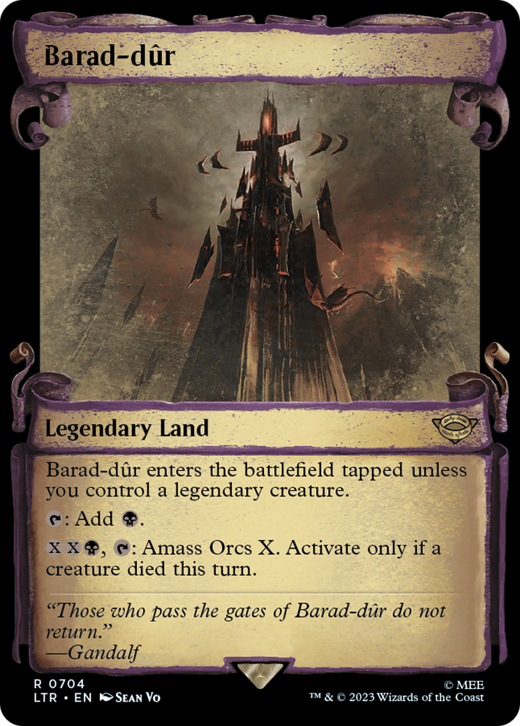 Barad-dur [The Lord of the Rings: Tales of Middle-Earth Showcase Scrolls] | Golgari Games