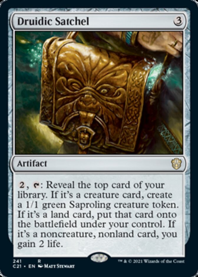 Druidic Satchel [Commander 2021] | Local Legends