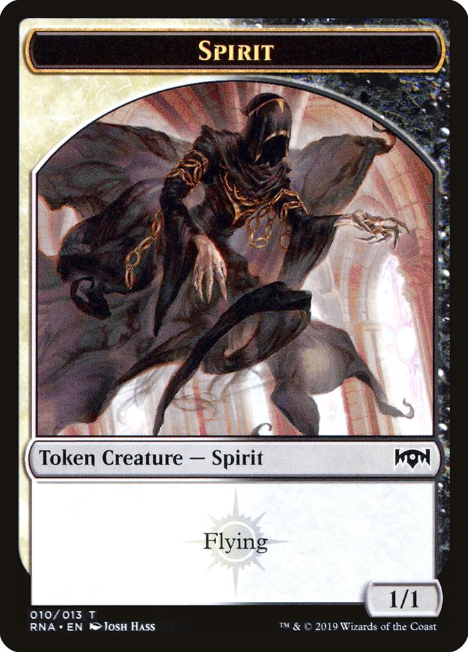 Spirit Token [Ravnica Allegiance Tokens] | Golgari Games