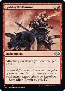 Goblin Oriflamme [Jumpstart 2022] | Local Legends