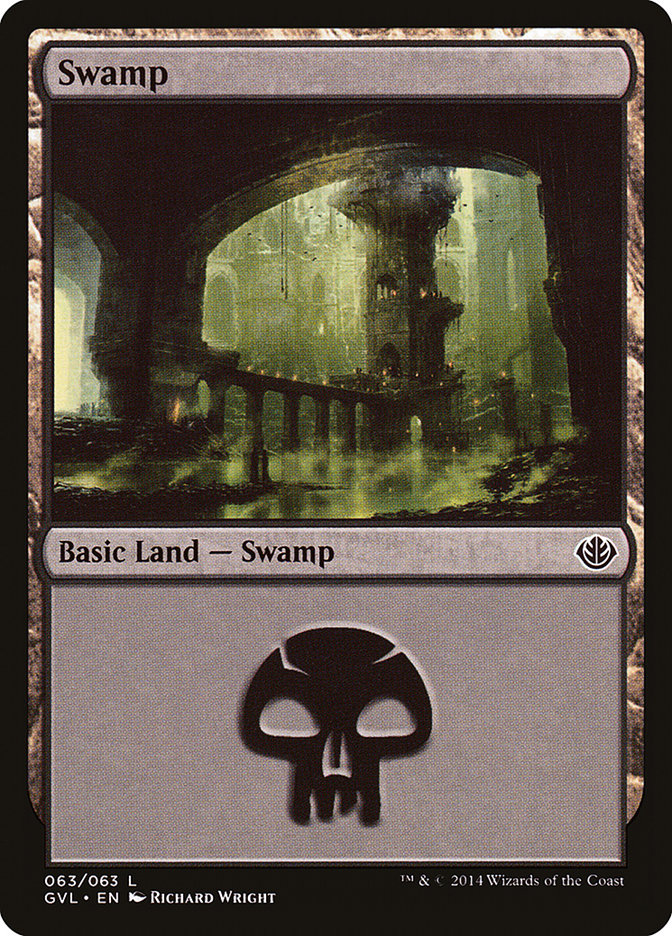 Swamp (63) (Garruk vs. Liliana) [Duel Decks Anthology] | Local Legends