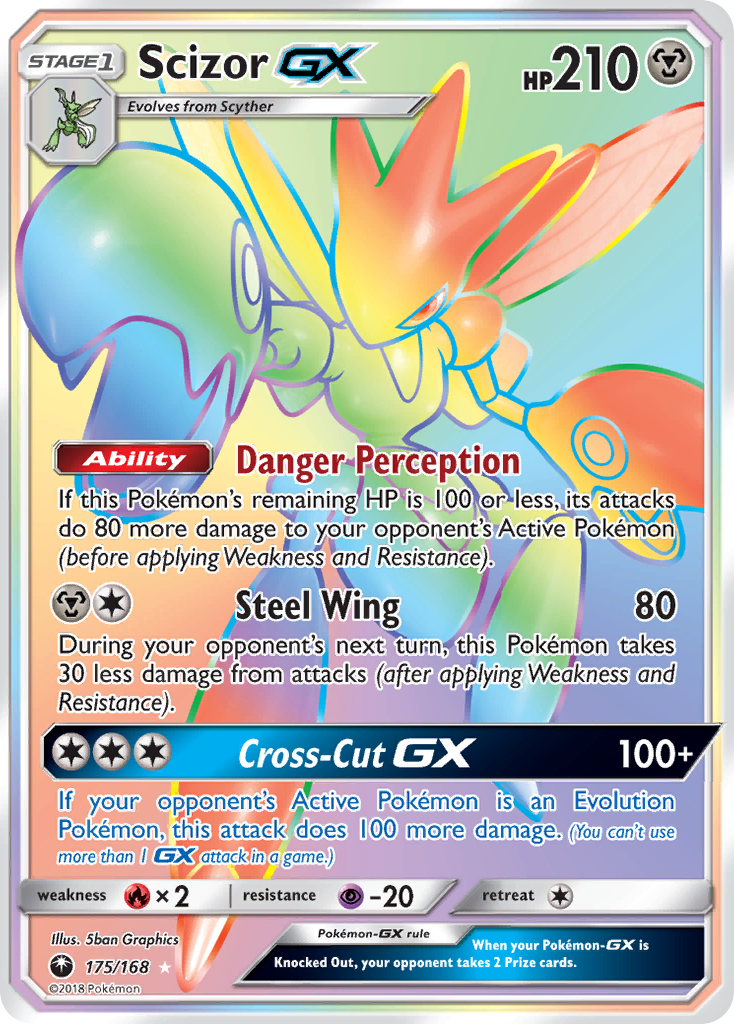 Scizor GX (175/168) [Sun & Moon: Celestial Storm] | Golgari Games