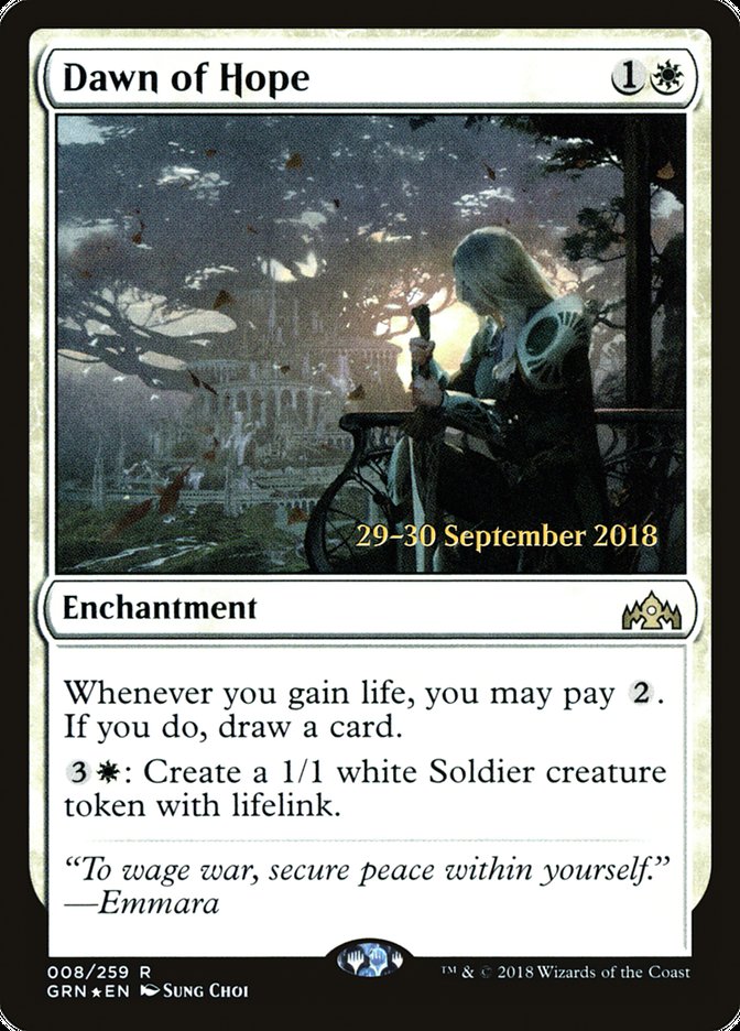 Dawn of Hope [Guilds of Ravnica Prerelease Promos] | Local Legends