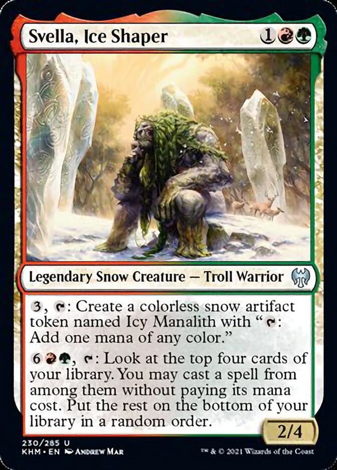 Svella, Ice Shaper [Kaldheim] | Local Legends