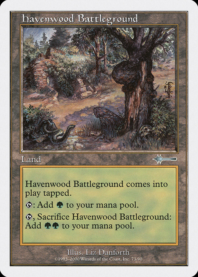 Havenwood Battleground [Beatdown] | Golgari Games