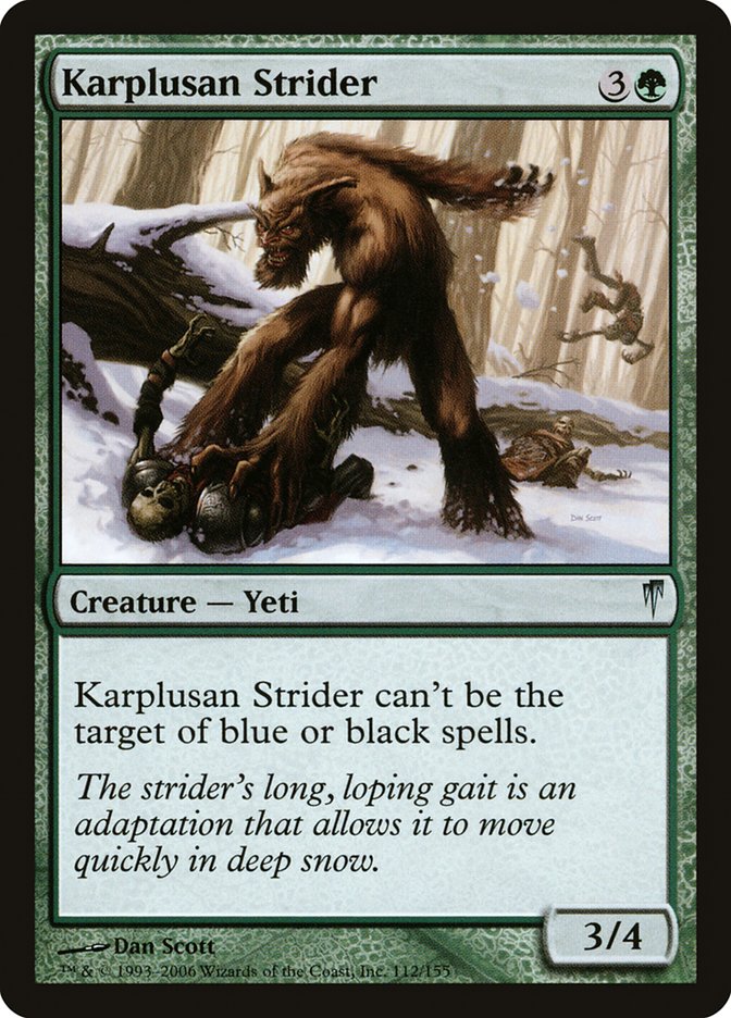 Karplusan Strider [Coldsnap] | Golgari Games