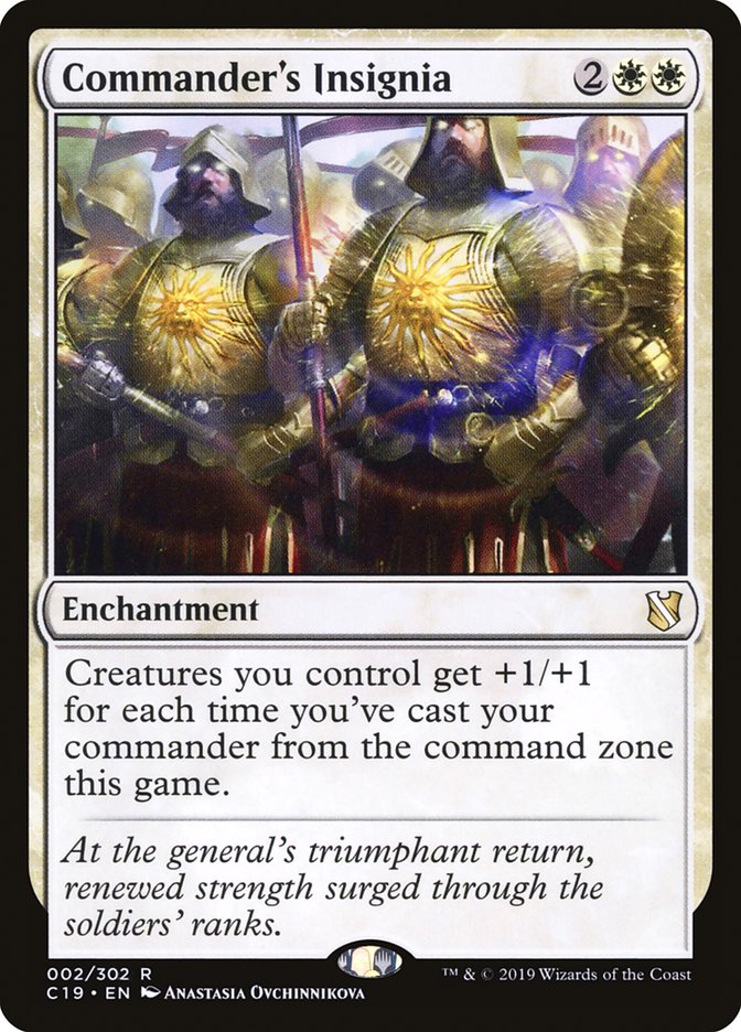Commander's Insignia [Commander 2019] | Local Legends