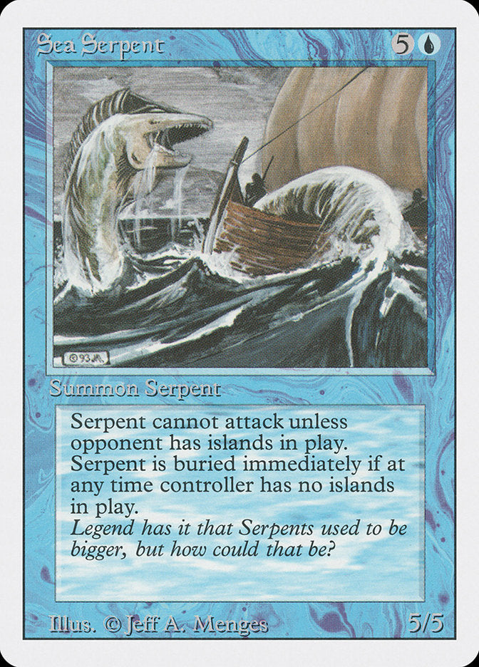 Sea Serpent [Revised Edition] | Golgari Games