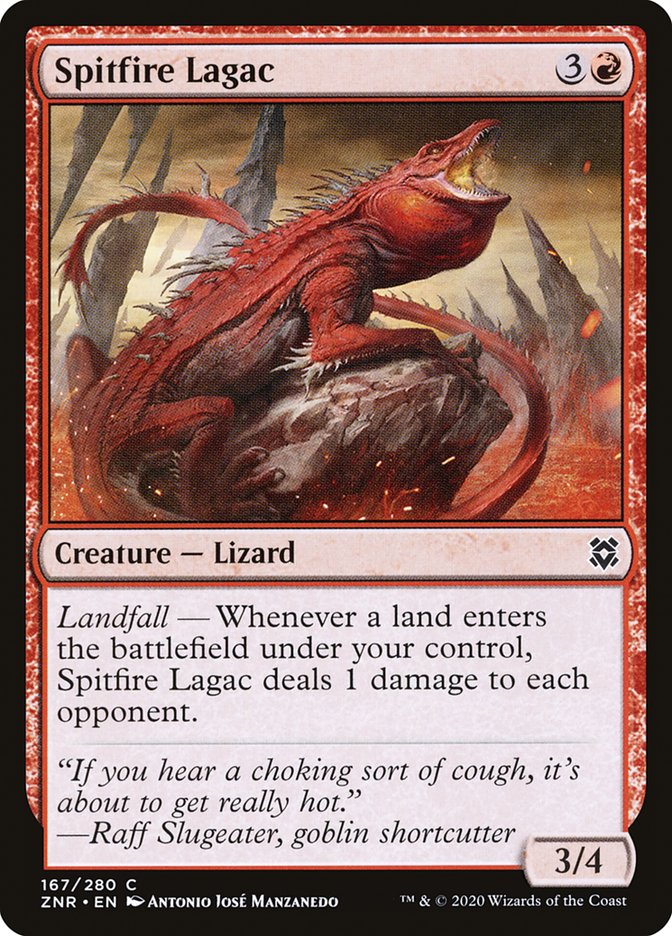 Spitfire Lagac [Zendikar Rising] | Local Legends