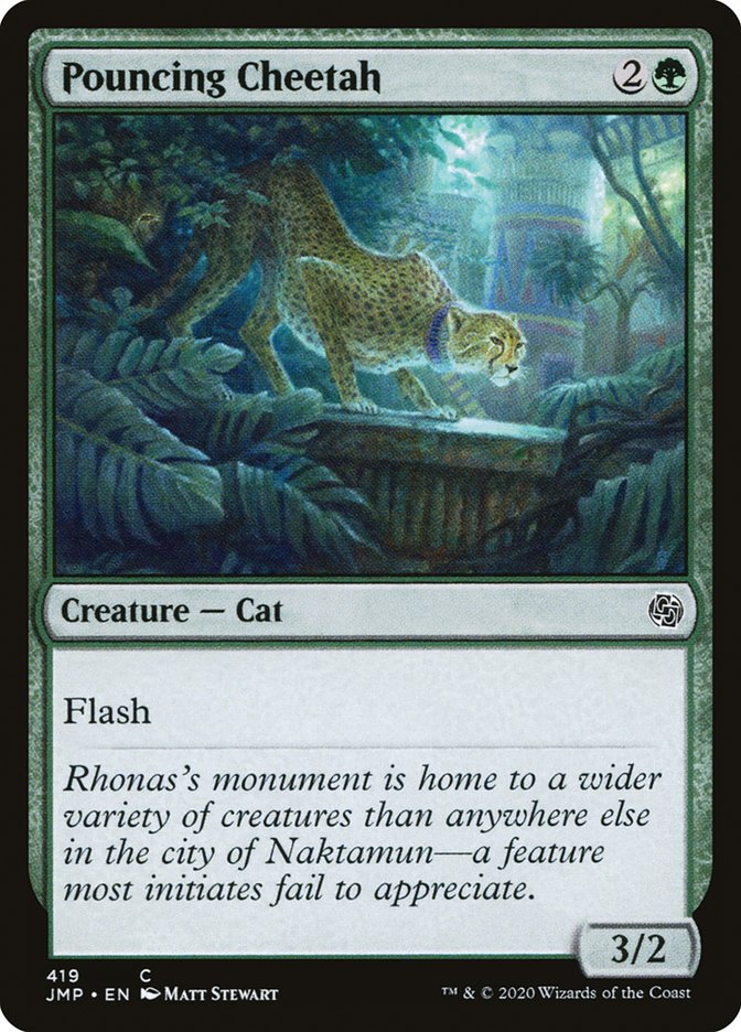 Pouncing Cheetah [Jumpstart] | Local Legends