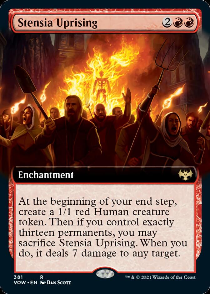 Stensia Uprising (Extended Art) [Innistrad: Crimson Vow] | Local Legends