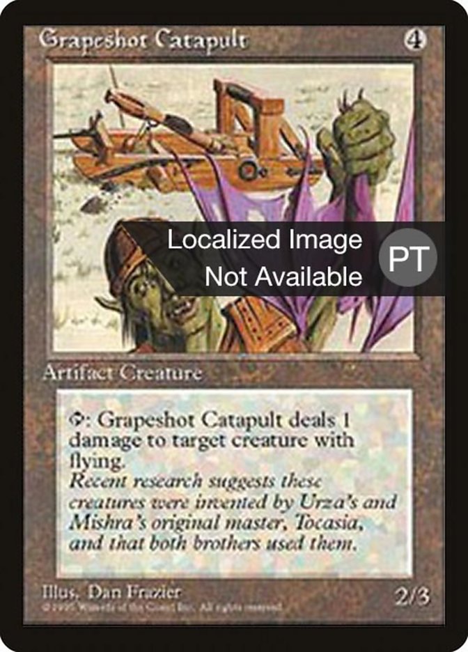 Grapeshot Catapult [Fourth Edition (Foreign Black Border)] | Golgari Games