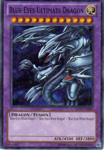 Blue-Eyes Ultimate Dragon [BATT-EN001] Starfoil Rare | Golgari Games